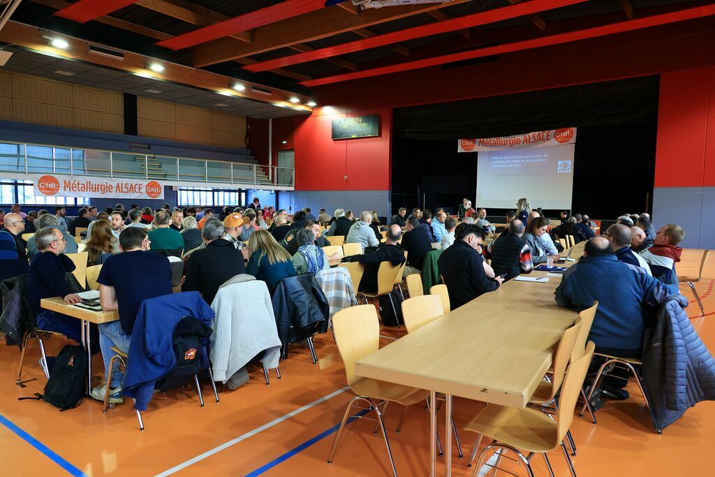 Le 1er congrès du Syndicat CFDT Métallurgie Alsace le 10 mars 2026