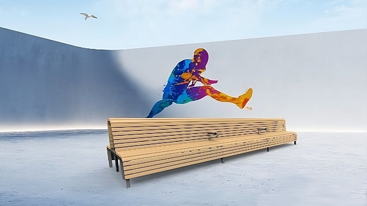 Le mobilier de l’Alsacien Sineu Graff, basée à Kogenheim, s’installe au Village des athlètes des JO